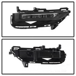OEM LED Fog Lights w/ Switch - Clear (5083043) — angled view