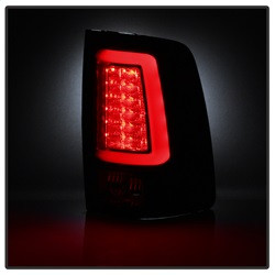LED Tail Lights - Black Smoke (5084033) — angled view