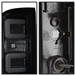 LED Tail Lights - Black Smoke (5083739) — angled view