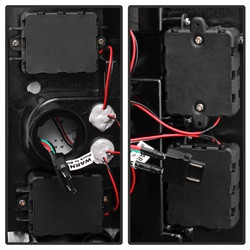 LED Tail Lights - Version 2 - Black (5081766) — angled view
