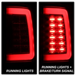 LED Tail Lights - Red Clear (5084040) — primary image