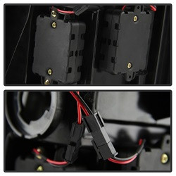 LED Tail Lights - Red Clear (5084040) — angled view