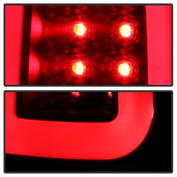 Light Bar LED Tail Lights - Version 3 - Black (5084231) — angled view