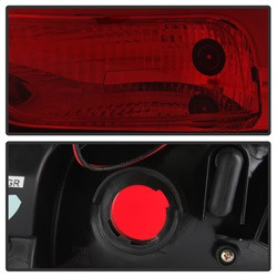 LED Tail Lights - Red Clear (5085153) — angled view