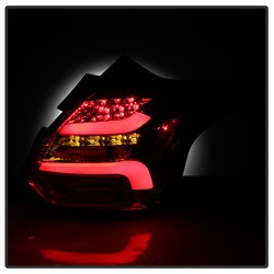 LED Tail Lights - Red Clear (5085153) — angled view