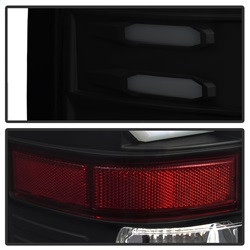 LED Tail Lights - Black Smoke (5083784) — angled view