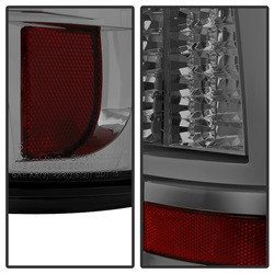 LED Tail Lights - Version 2 - Smoke (5081896) — angled view
