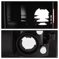 Light Bar LED Tail Lights - Version 3 - Black (5084262) — angled view