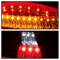 LED Tail Lights - Red Clear (5083173) — angled view