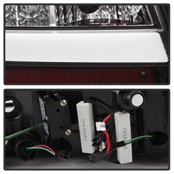 LED Tail Lights - Black (5085160) — angled view
