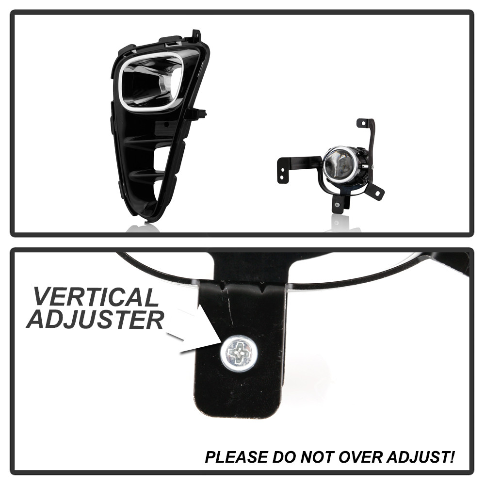 OEM Fog Lights w/ Universal Switch - Clear (5087058)