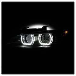 Projector Headlights - LED DRL - Black (5085184) — angled view