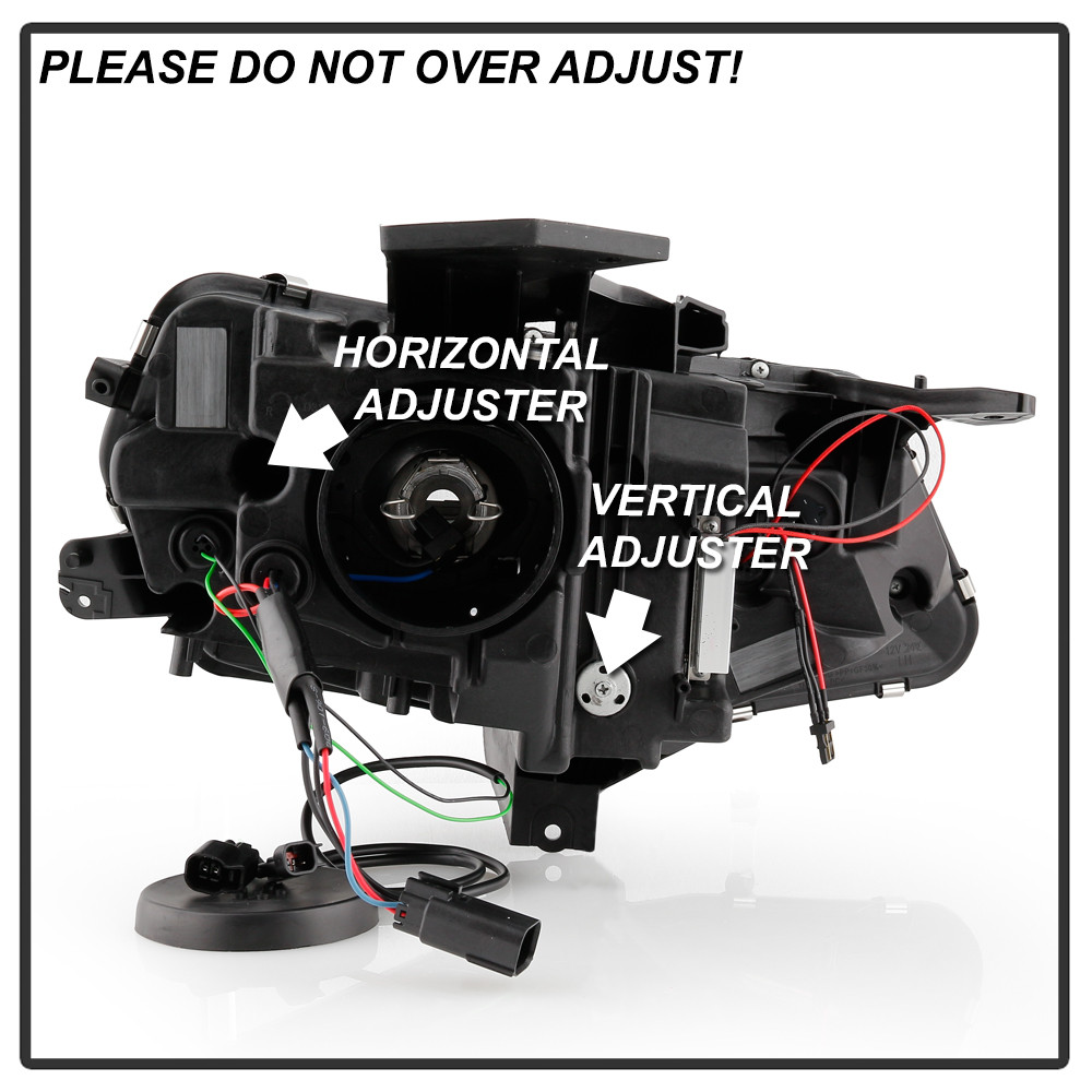Projector Headlights - Sequential Turn Signal - Black (5087331)