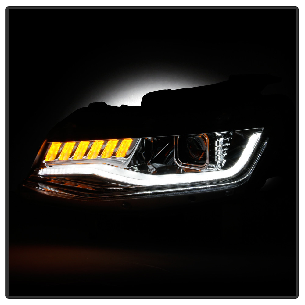 Projector Headlights - Sequential Turn Signal - Chrome
