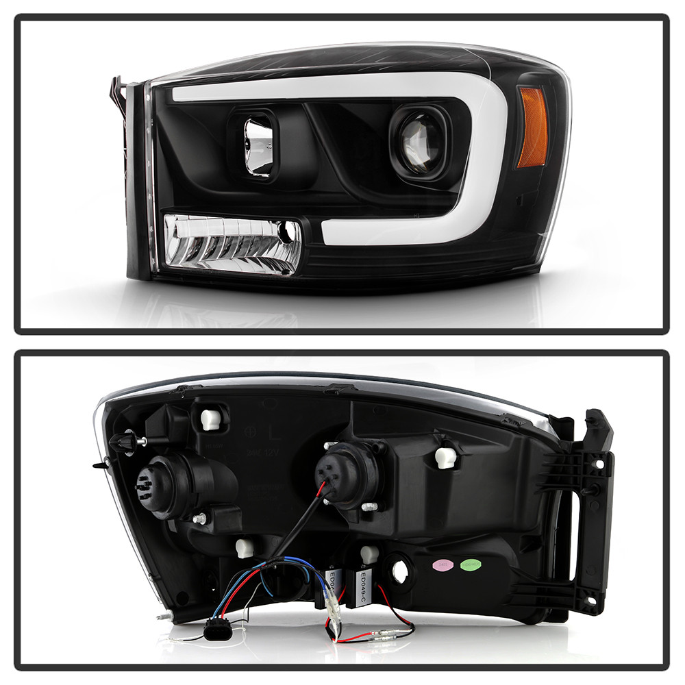 High-Power LED Module ( Low Beam ) Equipped Headlights - Black (5088178)