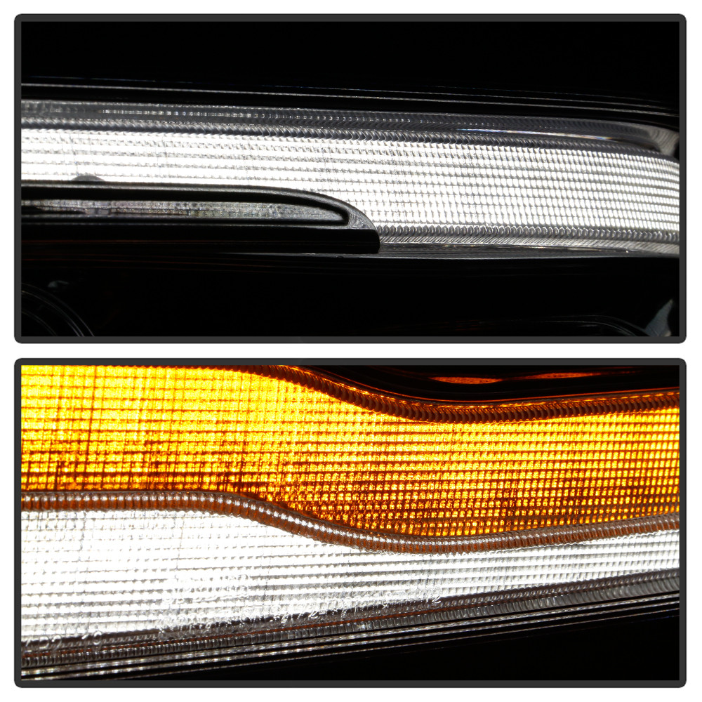High-power LED Module (High Beam And Low Beam) Equipped Headlights - Chrome