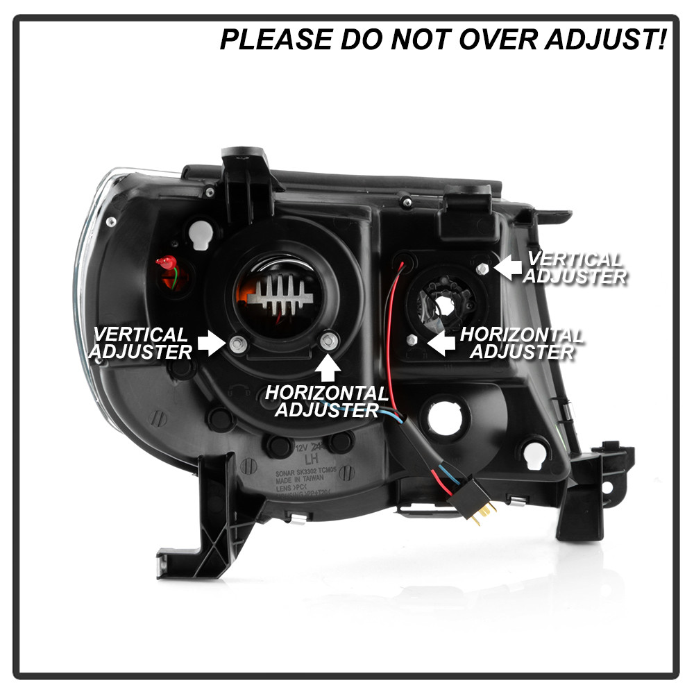 High-Power LED Module ( Low Beam ) Equipped Headlights - Version 2 - Black (5088185)