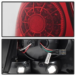 LED Tail Lights - Red Clear (5085061) — angled view