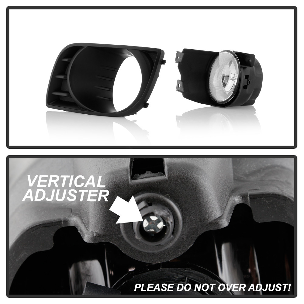 OEM Style Fog Lights w/ OEM Fit Switch - Clear (5087133)