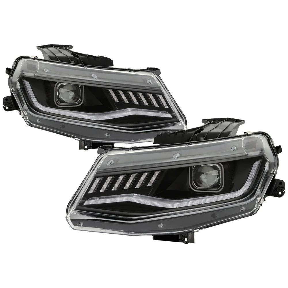 Projector Headlights - Sequential Turn Signal - Black (5087379) — primary image