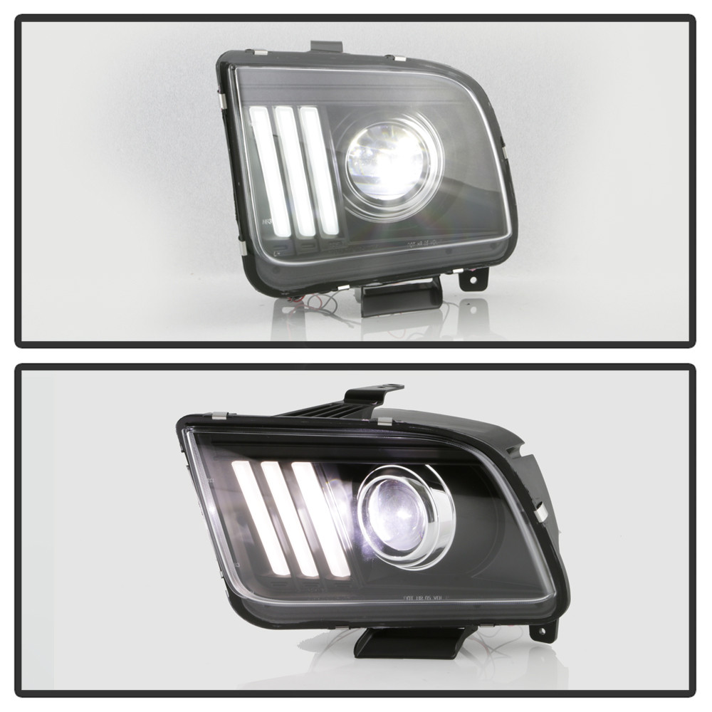 High-Power LED Module ( Low Beam ) Equipped Headlights - Version 2 - Black (5088192)