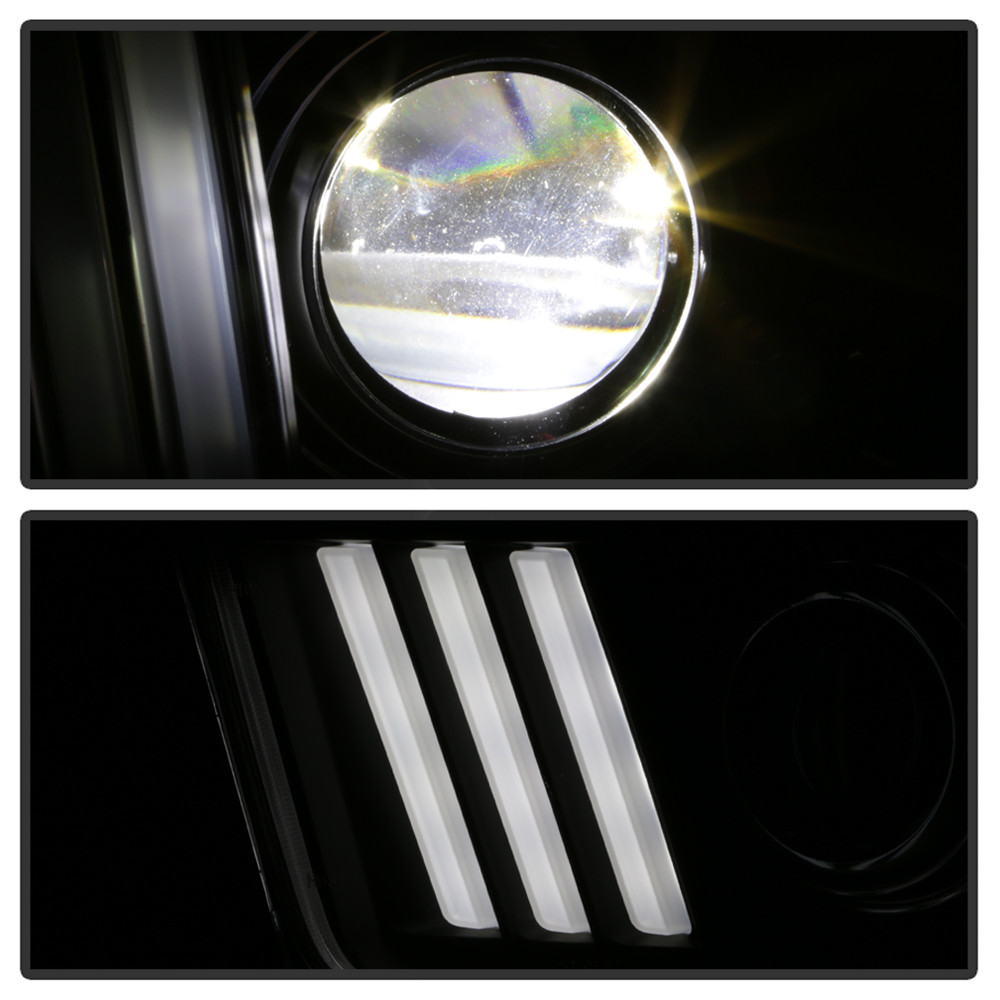 High-Power LED Module ( Low Beam ) Equipped Headlights - Version 2 - Black (5088192)