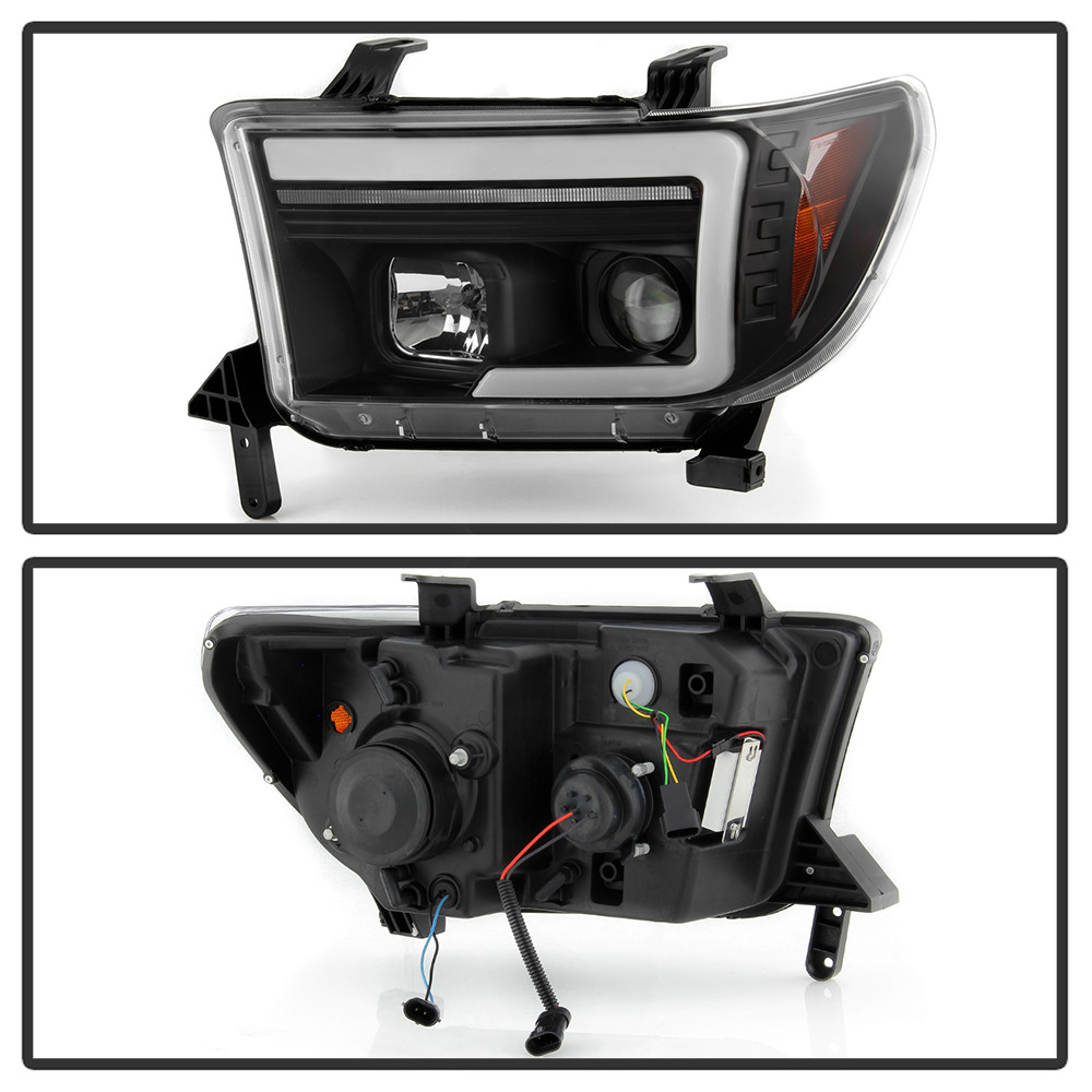 Projector Headlights - Sequential Turn Signal - Black (5087669)