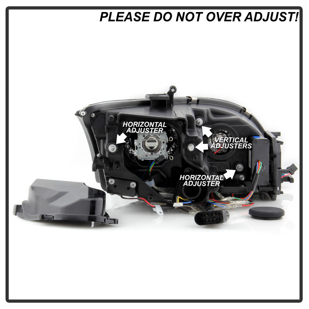 Projector Headlights - Sequential Turn Signal - Black (5086891)