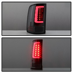 LED Tail Lights - Version 2 - Black (5084743) — angled view