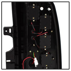 LED Tail Lights - Red Clear (5085085) — angled view