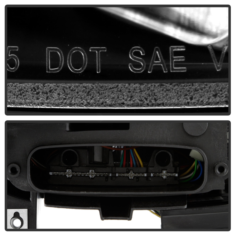 AFS Version Projector Headlights - Sequential LED Turn Signal - Black