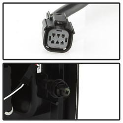 LED Tail Lights - Black (5084576) — angled view