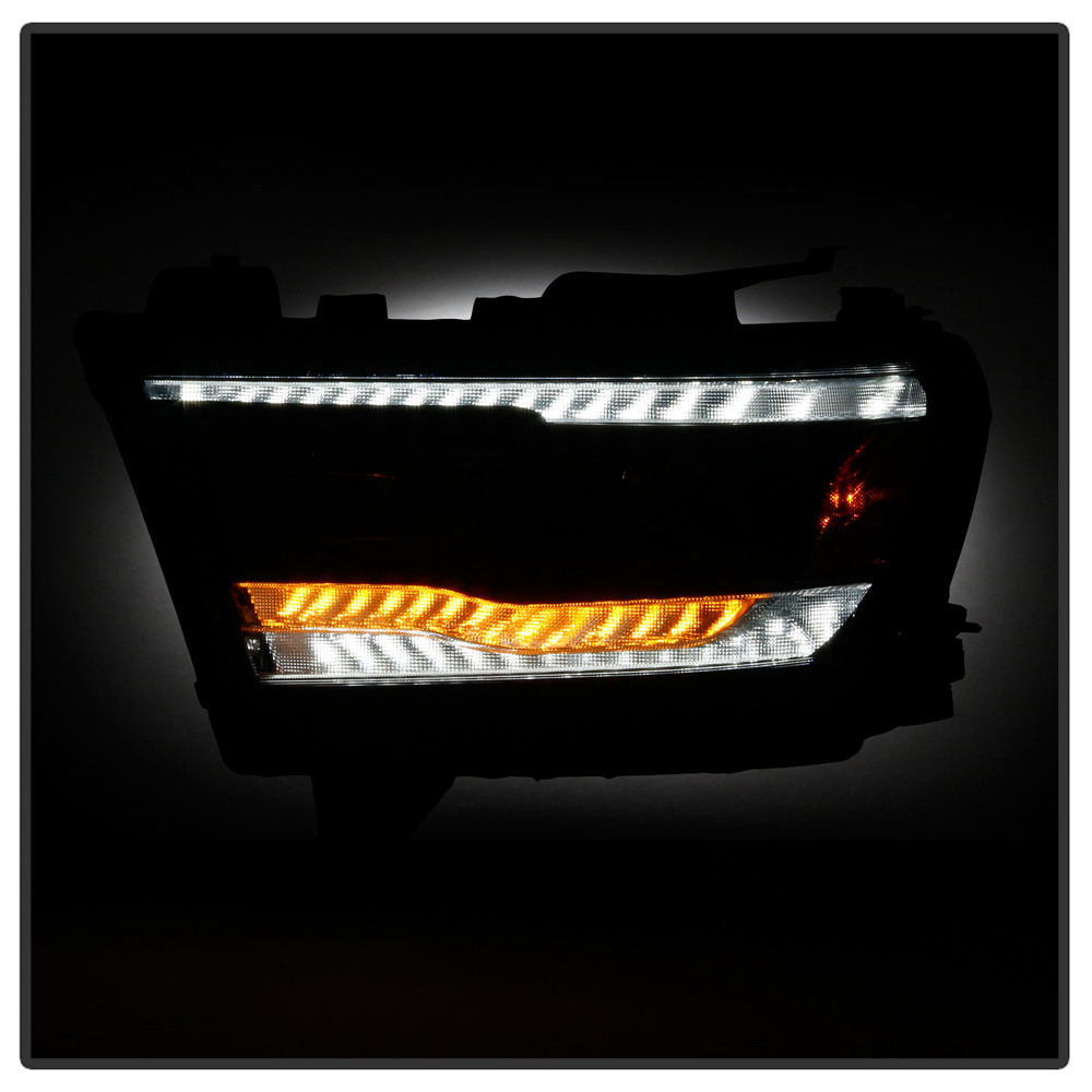 Projector Headlights - Sequential Turn Signal - Black (5087393)