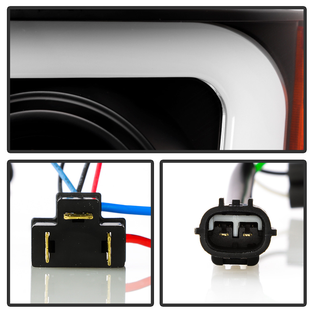 Light Bar Projector Headlights - Black (5088055)
