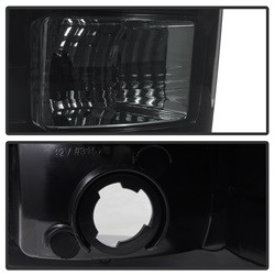 LED Tail Lights - Version 2 - Black Smoke (5084750) — angled view