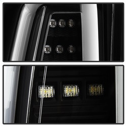 LED Tail Lights - Black (5084583) — angled view