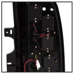 LED Tail Lights - Black (5084583) — angled view