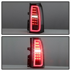 LED Tail Lights - Black (5084583) — angled view
