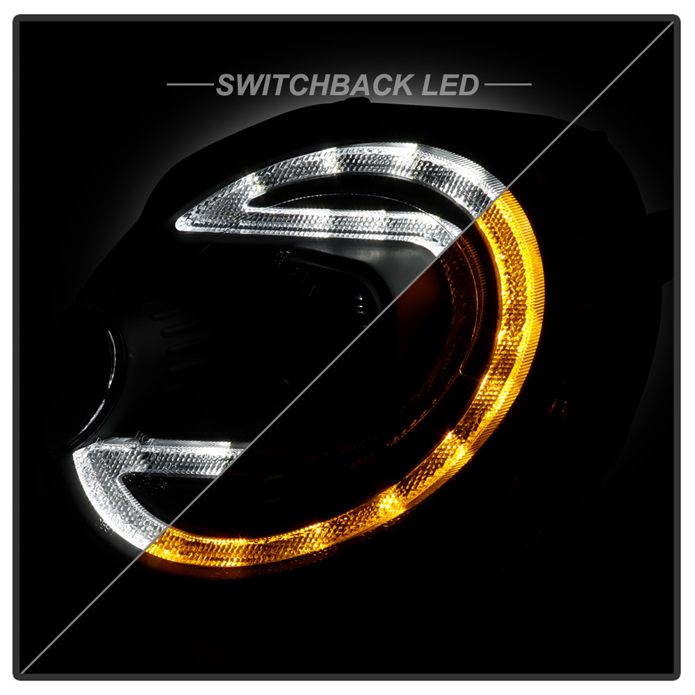 Projector Headlights - Version 2 - DRL - Black