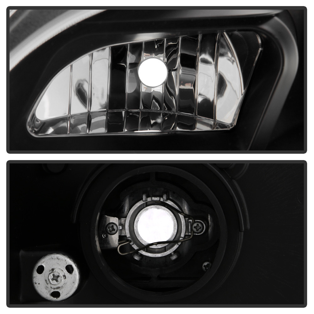 Projector Headlights - Sequential LED Turn Signal Lights - Black (5088581)