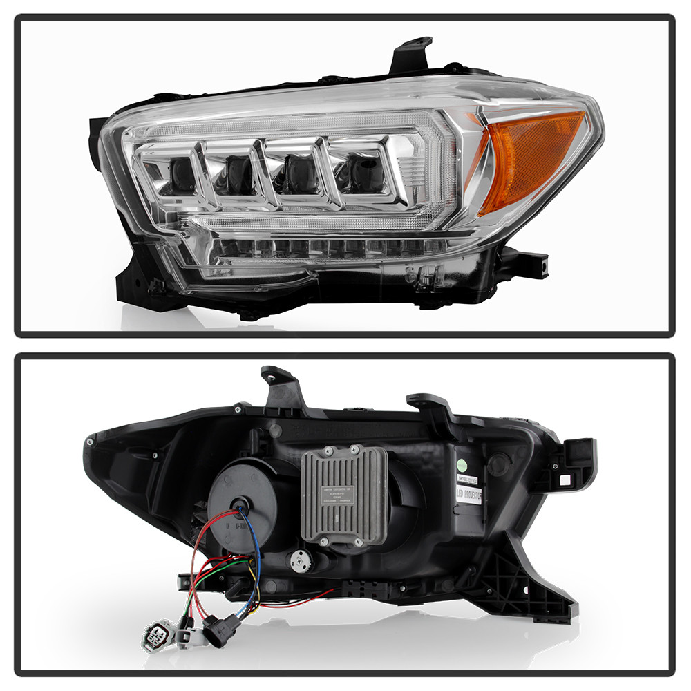 Multi-Beam High-Power LED Module Equipped Headlights - Chrome (5088383)