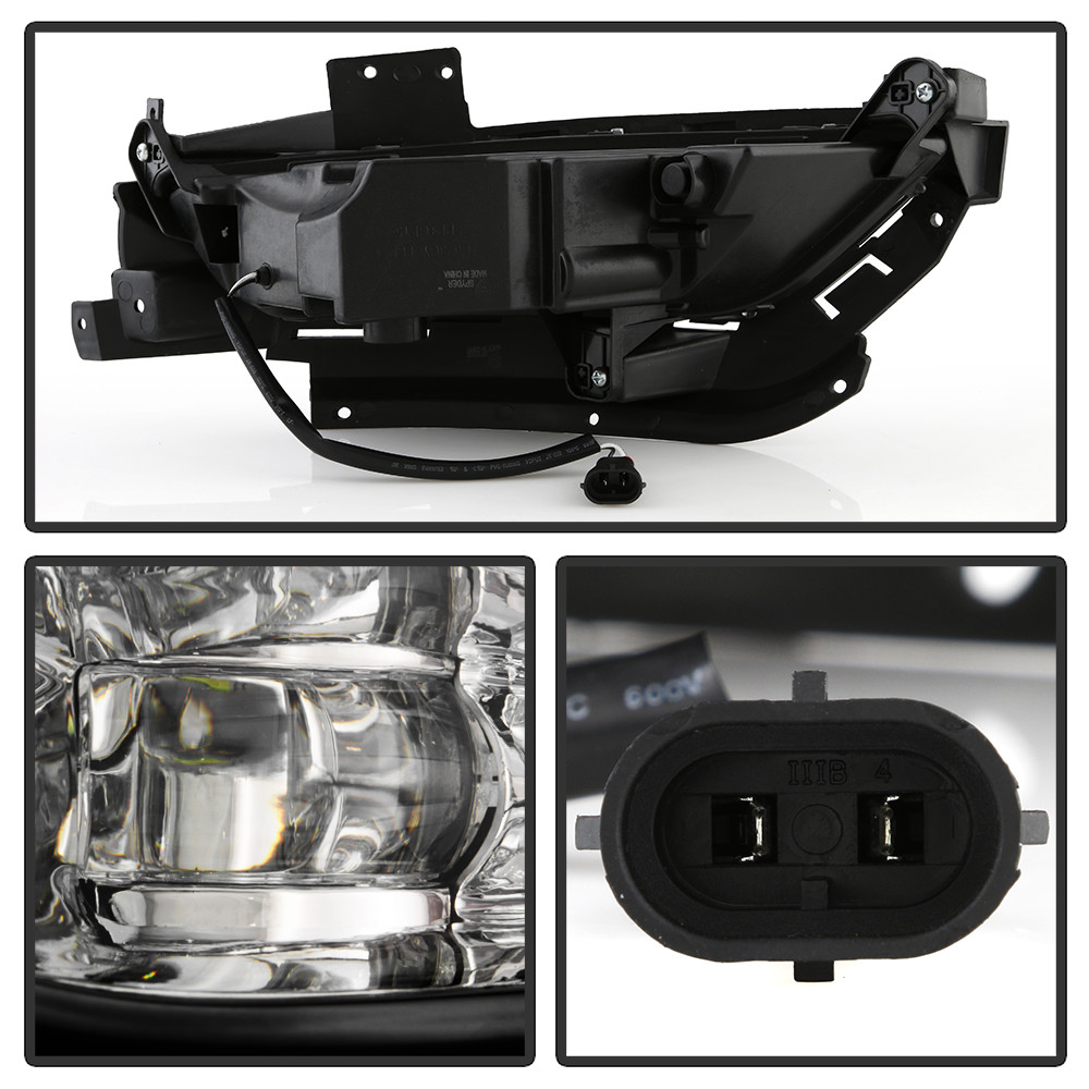 OEM LED Fog Lights w/ Universal Switch - Clear (5086945)