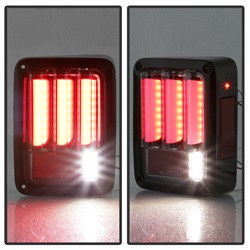 LED Tail Lights - Version 2 - Black (5084774) — angled view