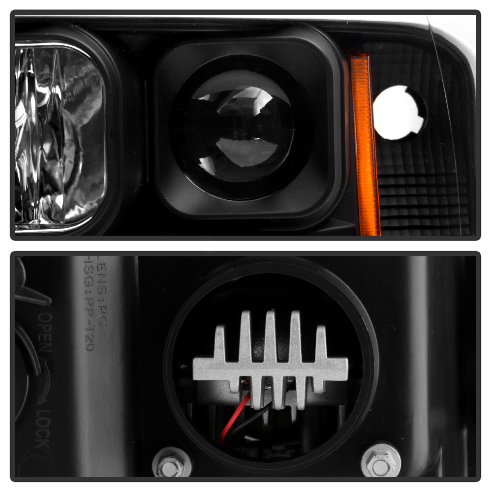High-Power LED Module ( Low Beam ) Equipped Headlights - Black (5088079)