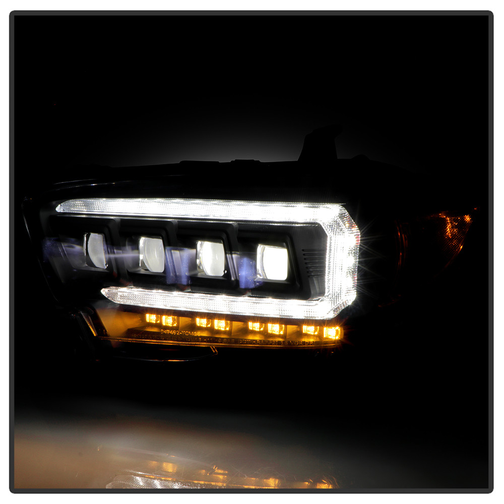 Multi-Beam High-Power LED Module Equipped Headlights - Black (5088390)
