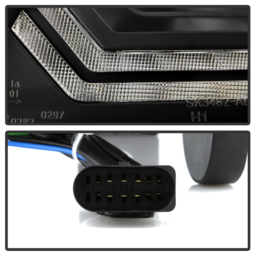 Projector Headlights - Sequential LED Turn Signal Lights (5087706)