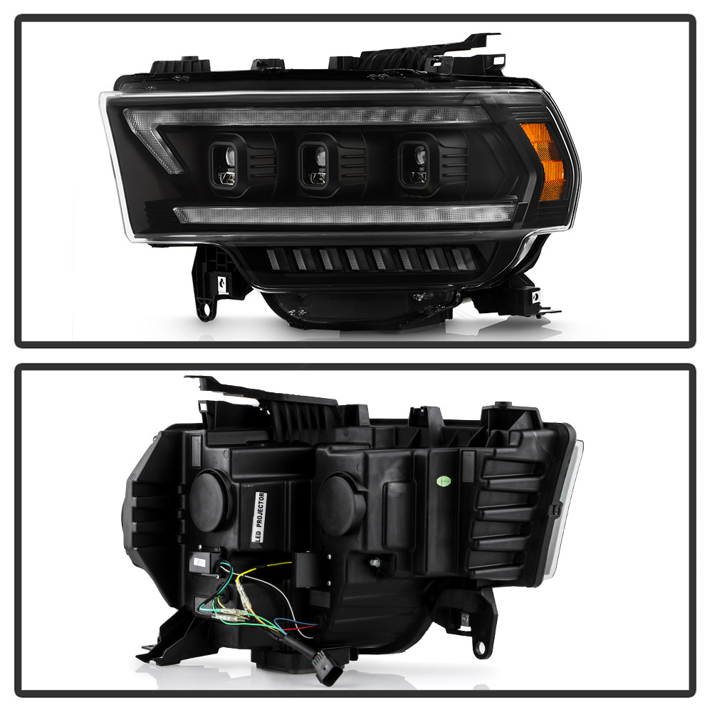 High-Power LED Module ( Low Beam ) Equipped Headlights - Black (5088604)