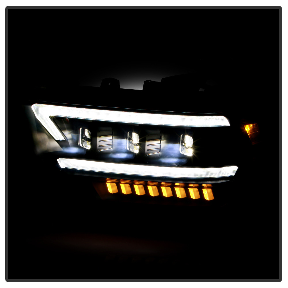 High-Power LED Module ( Low Beam ) Equipped Headlights - Black (5088604)