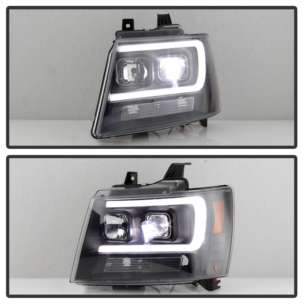 LED Low Beam Headlights - Black