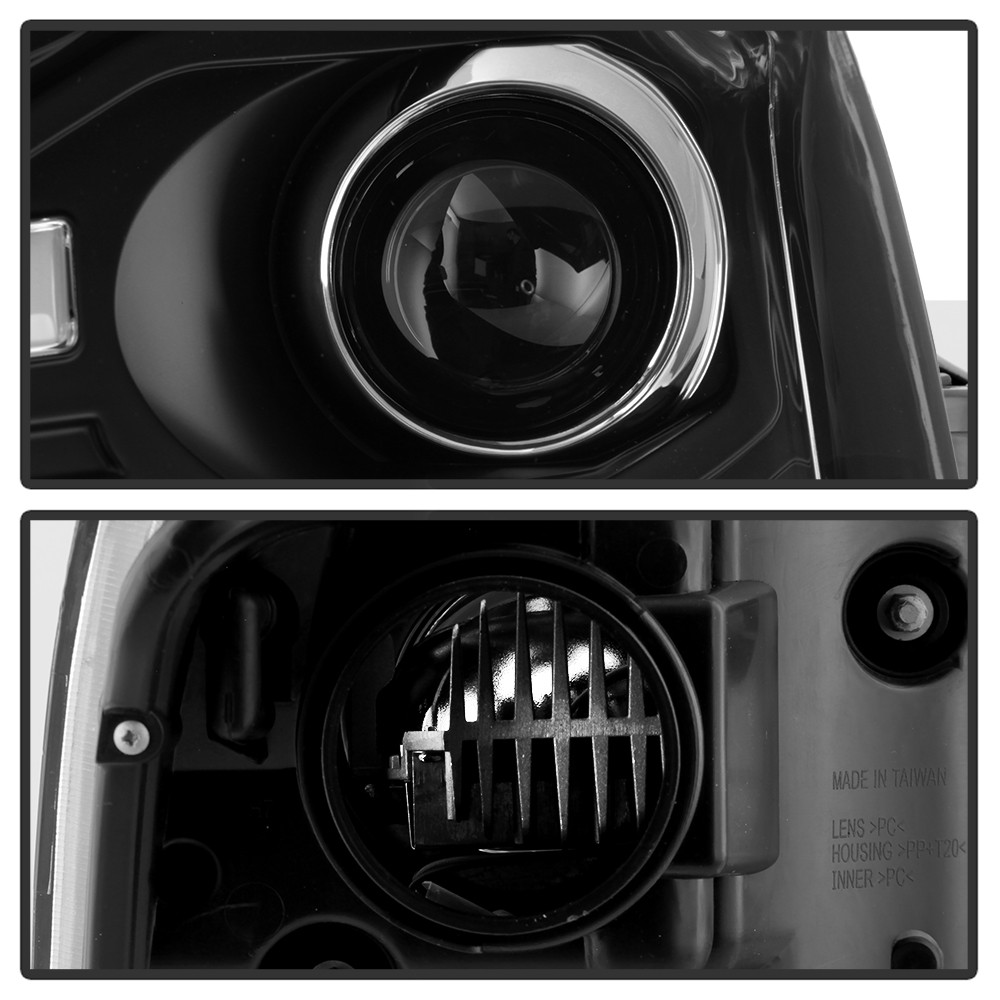 High-Power LED Module ( Low Beam ) Equipped Headlights - Black (5088406)